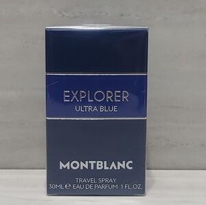 Montblanc Explorer Ultra Blue Travel Spray